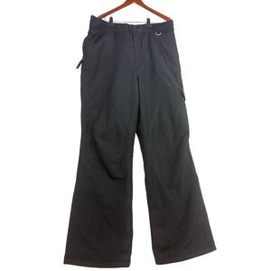 Slalom Men’s XL Black Insulated Snow Ski Pants Nylon Waterproof Winter Outdoor